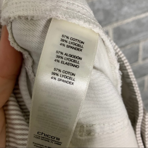 Chico’s Brooke Utility Slim Railroad Pants - Picture 13 of 15